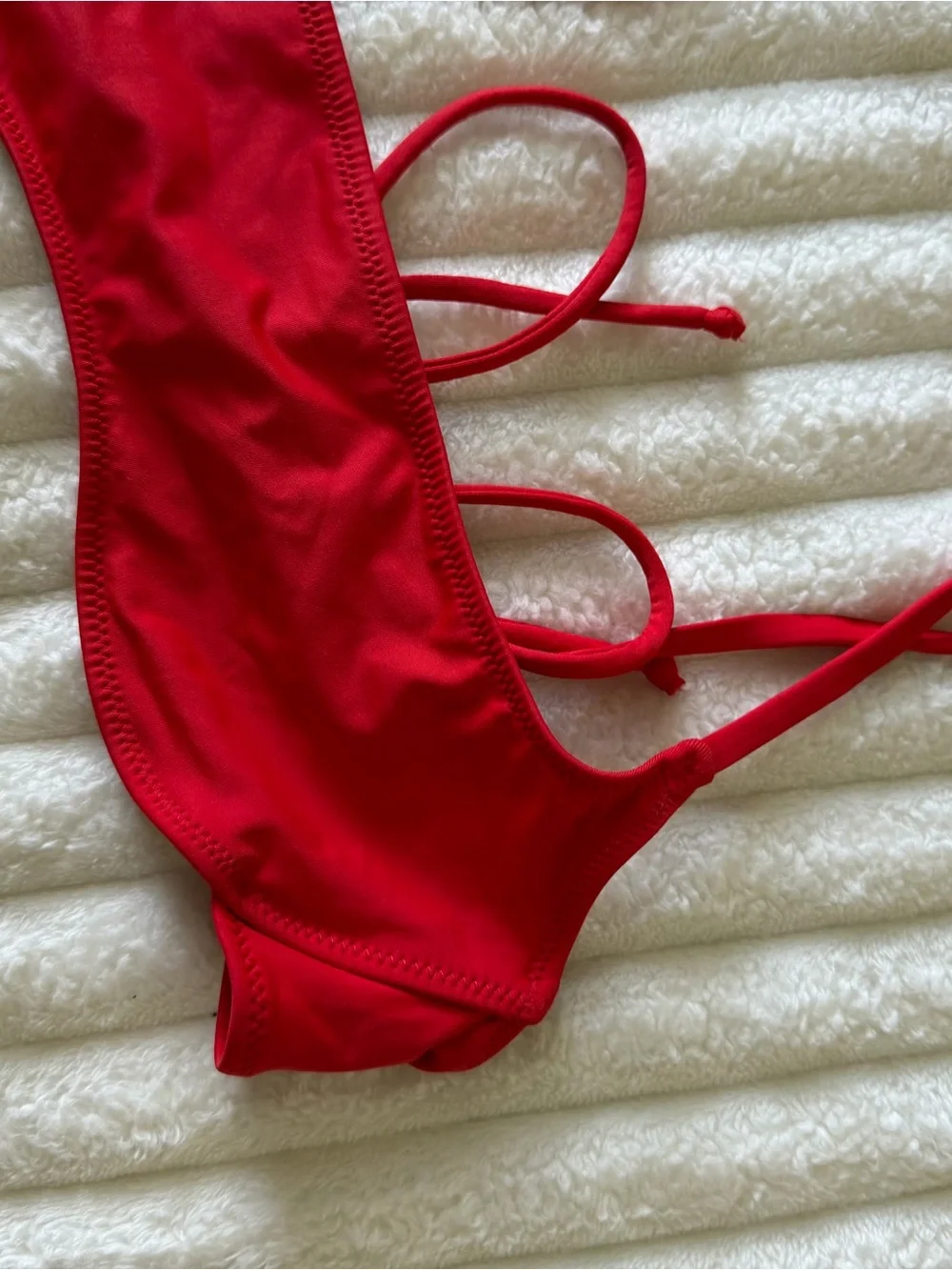 SKIMS bold red